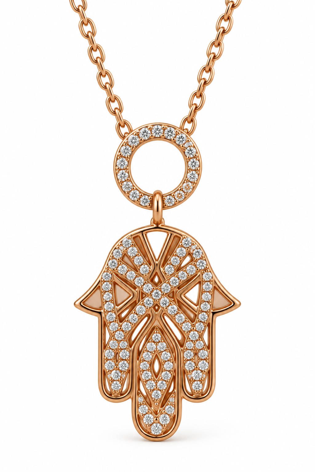 Sautoir rose gold Maya