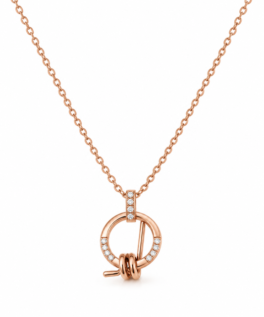 Collier rose gold Oria