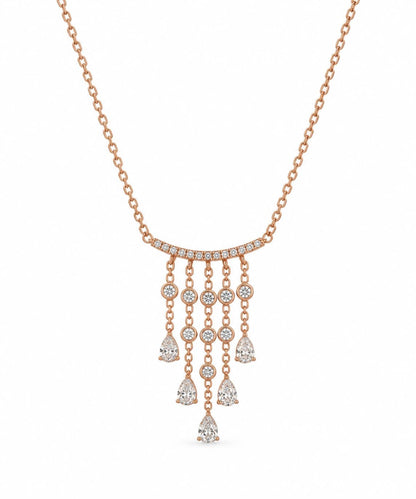 Collier rose gold Shéhérazade
