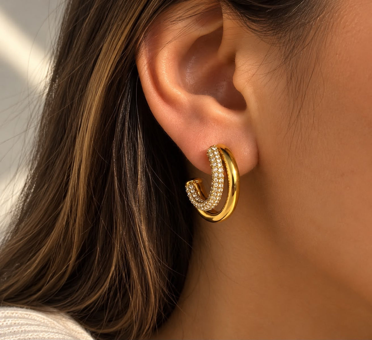 Boucles d'oreilles EVA